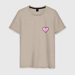 Мужская футболка Влюбленное сердце - мини