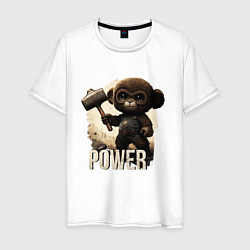 Мужская футболка Animal power
