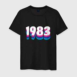 Мужская футболка Made in 1983 vintage art