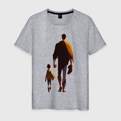 Мужская футболка Отец и его сын