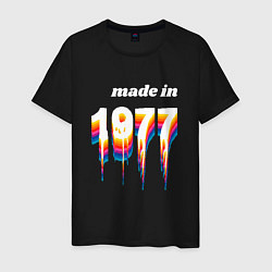 Мужская футболка Made in 1977 liquid art