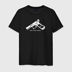 Мужская футболка Dope street market glock