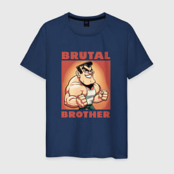 Мужская футболка Брутальный брат