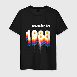 Мужская футболка Made in 1988 liquid art