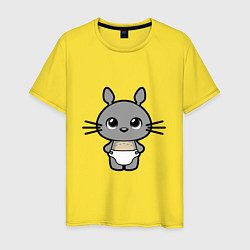 Мужская футболка Baby Totoro