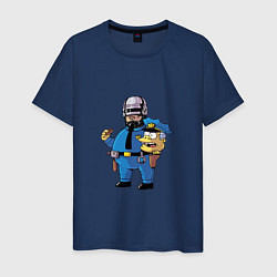 Мужская футболка Виггам робокоп