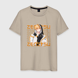 Мужская футболка Зеницу Агацума уличный стиль