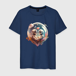 Мужская футболка Космос и любовь