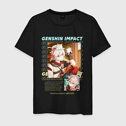 Мужская футболка Genshin Impact Kazuha