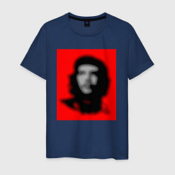 Мужская футболка Че Гевара расплывчатая иллюзия