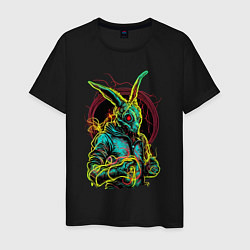 Мужская футболка Кролик мутант