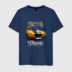 Мужская футболка Американский маслкар Chevrolet Camaro