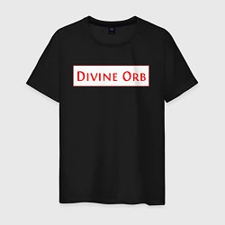 Футболка хлопковая мужская Divine Orb дроп в Path of Exile, цвет: черный