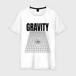Мужская футболка Gravity и пространственная сетка