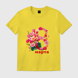 Мужская футболка Мартовские тюльпаны