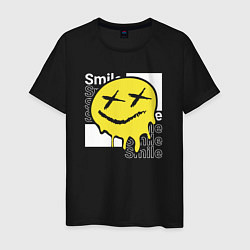 Мужская футболка Smile positive