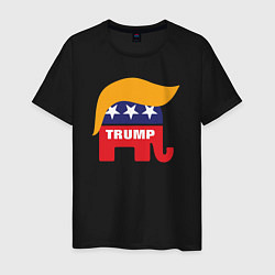 Мужская футболка Trump elephant