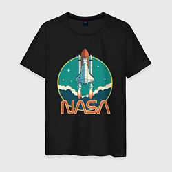 Мужская футболка NASA Ship