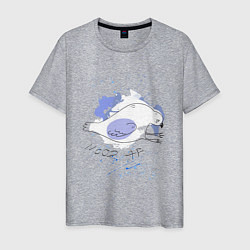 Мужская футболка Грустный голубь: mood AF
