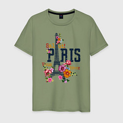 Мужская футболка Salut Paris