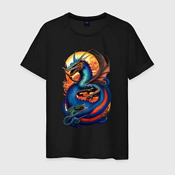 Мужская футболка Japanese dragon - irezumi