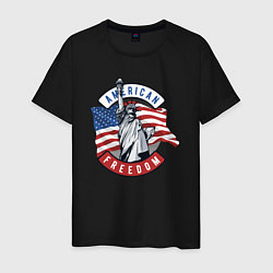 Мужская футболка American freedom