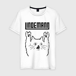 Мужская футболка Lindemann - rock cat