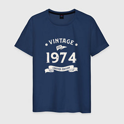 Мужская футболка Винтаж 1974 ограниченный выпуск