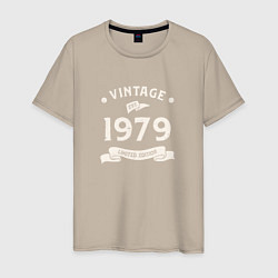 Мужская футболка Винтаж 1979 ограниченный выпуск