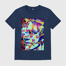 Мужская футболка Andy Warhol - pop art - self-portrait