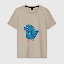Мужская футболка Инакомыслящий голубь