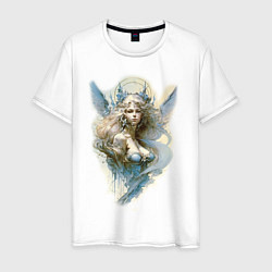 Мужская футболка Царевна-Лебедь ангел - нейросеть