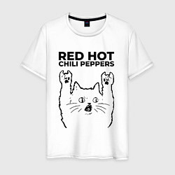 Мужская футболка Red Hot Chili Peppers - rock cat