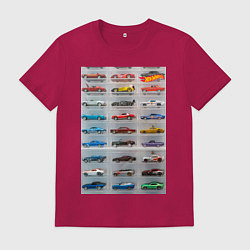 Мужская футболка Hot Wheels - collection Автомобили на полке
