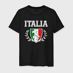 Мужская футболка Italy map
