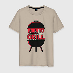 Мужская футболка Born to grill