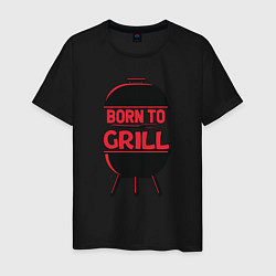 Мужская футболка Born to grill