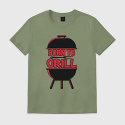 Мужская футболка Born to grill