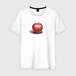Мужская футболка Красное яблоко