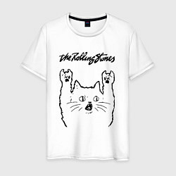 Мужская футболка Rolling Stones - rock cat