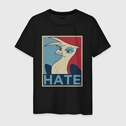 Мужская футболка Hate bird