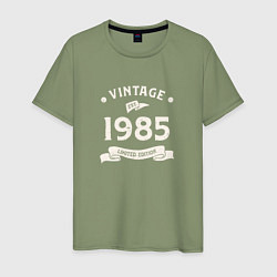 Мужская футболка Винтаж 1985 ограниченный выпуск