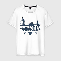 Мужская футболка City New York