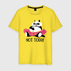 Мужская футболка Ленивая панда