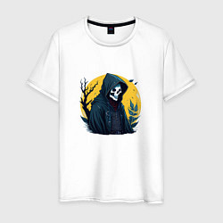 Мужская футболка Death and moon