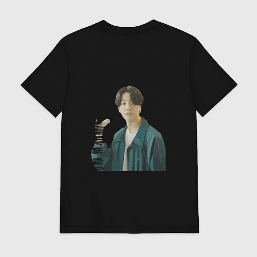 Мужская футболка Тэхен и Чонгук / Черный – фото 2