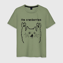 Мужская футболка The Cranberries - rock cat