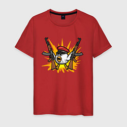 Мужская футболка Взрывной цыпленок