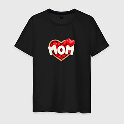 Мужская футболка I Love mom