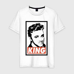 Мужская футболка Король Элвис